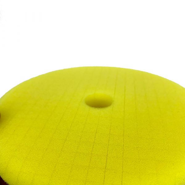 grid pattern medium cut paint correction buffing pad for dual action machine